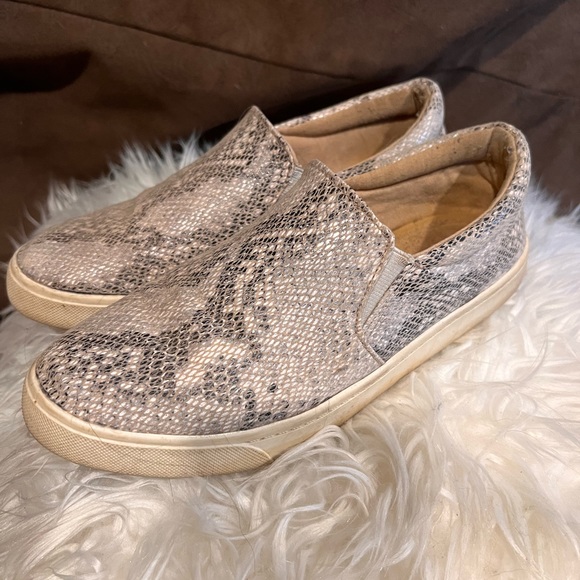 Snakeskin slip on sneakers - Picture 4 of 4